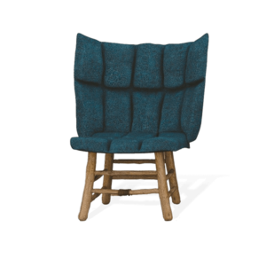 Modern Emerald Fabric Chair