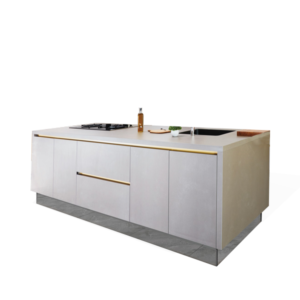 White Kitchen Island